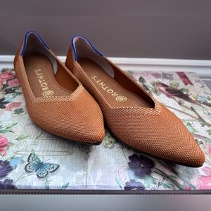 Rothy’s Camel The Point Flats